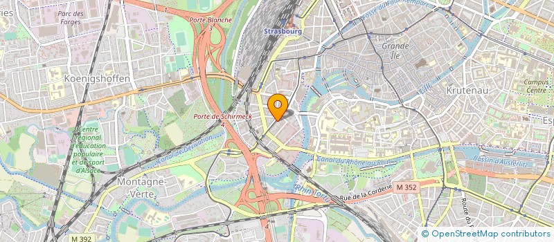 localisation de l'entreprise MONSIEUR GEOFFREY KRATZ à STRASBOURG