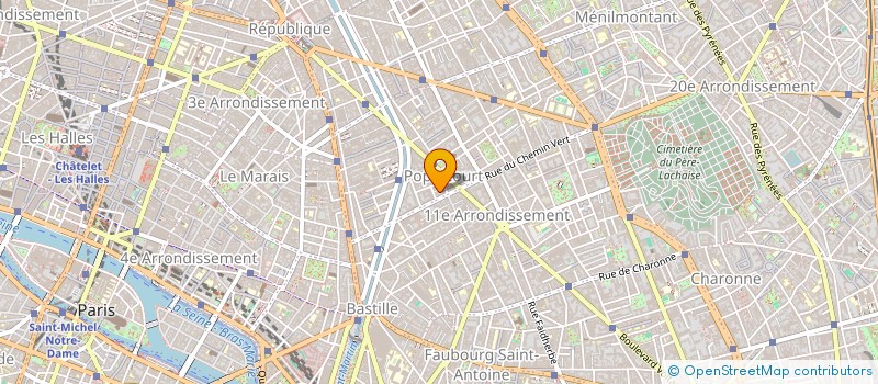 localisation de l'entreprise MONSIEUR GEOFFREY KRISTOF  PARIS