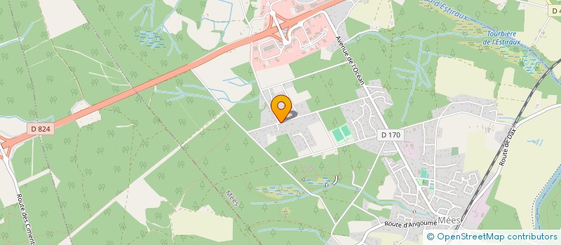 localisation de l'entreprise MONSIEUR GEOFFREY LAFONT  MEES