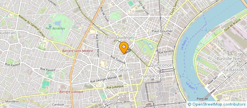 localisation de l'entreprise MONSIEUR GEOFFREY LAURENS  BORDEAUX