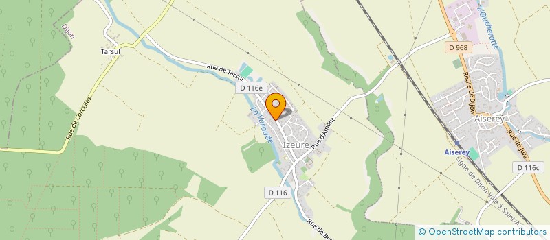 localisation de l'entreprise MONSIEUR GEOFFREY LEAL DE SOUSA  IZEURE