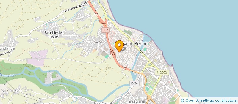 localisation de l'entreprise MONSIEUR GEOFFREY LEDUC  SAINT-BENOIT