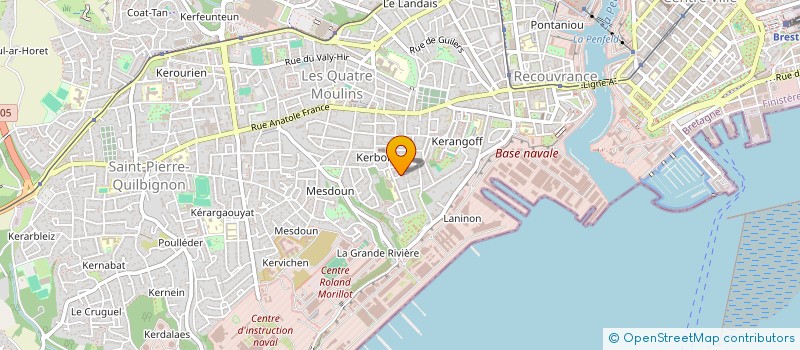 localisation de l'entreprise MONSIEUR GEOFFREY LEON  PLOUMAGOAR