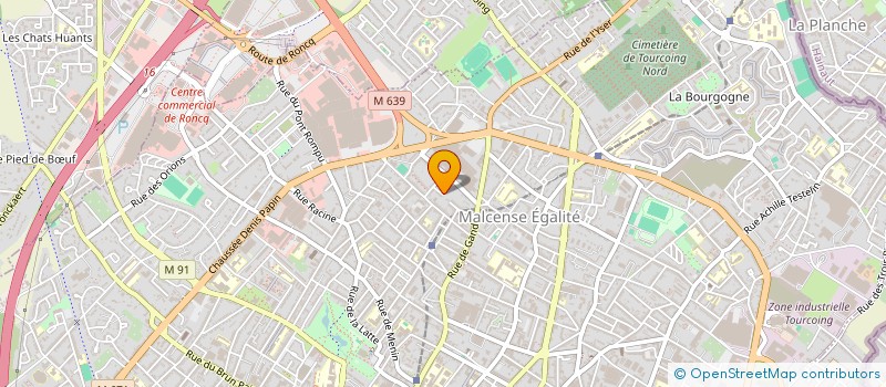 localisation de l'entreprise MONSIEUR GEOFFREY LETOFFE  TOURCOING