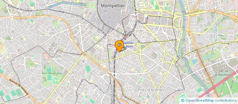 localisation de l'entreprise MONSIEUR GEOFFREY LEVEQUE à MONTPELLIER