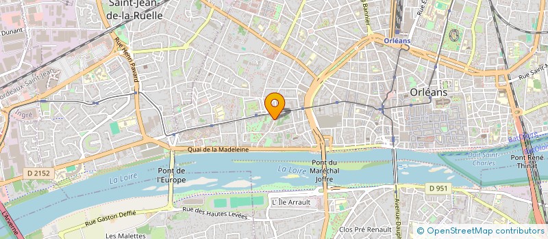 localisation de l'entreprise MONSIEUR GEOFFREY LIMBERT à ORLEANS