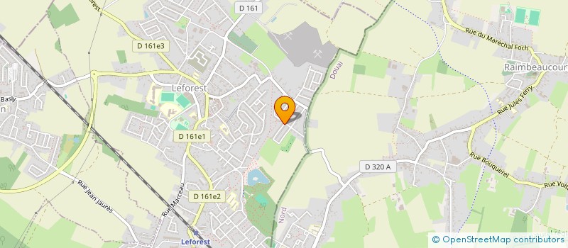 localisation de l'entreprise MONSIEUR GEOFFREY LONGUET à LEFOREST