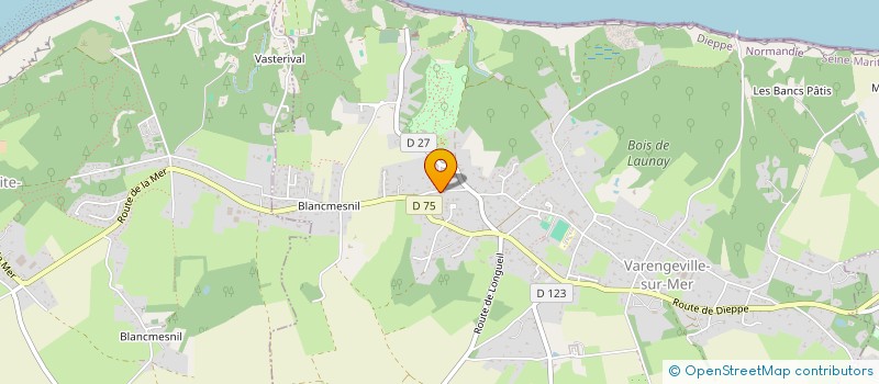 localisation de l'entreprise MONSIEUR GEOFFREY LORGERIL  VARENGEVILLE-SUR-MER