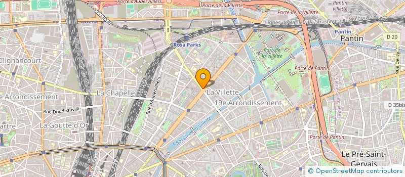 localisation de l'entreprise MONSIEUR GEOFFREY LOWE  PARIS