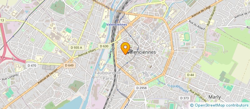 localisation de l'entreprise MONSIEUR GEOFFREY MAGOT  VALENCIENNES