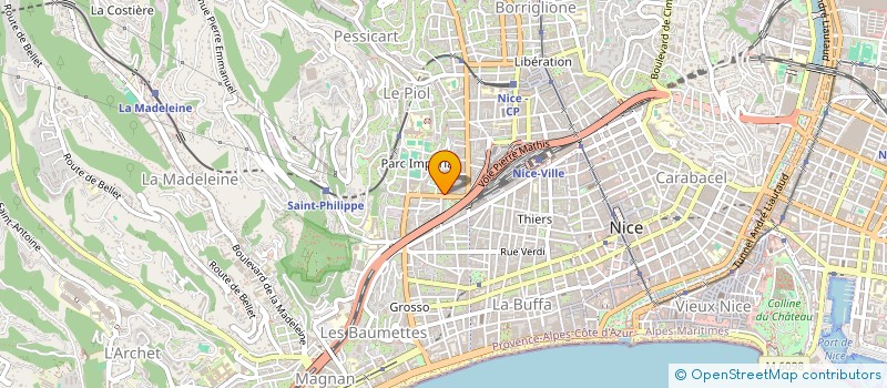 localisation de l'entreprise MONSIEUR GEOFFREY MAIGREZ  NICE