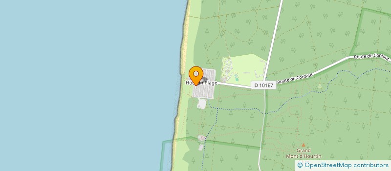 localisation de l'entreprise MONSIEUR GEOFFREY MALLET  HOURTIN