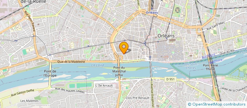 localisation de l'entreprise MONSIEUR GEOFFREY MARGOT  ORLEANS