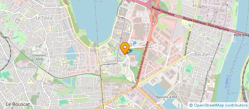 localisation de l'entreprise MONSIEUR GEOFFREY MATHIEU LUGLI  BORDEAUX