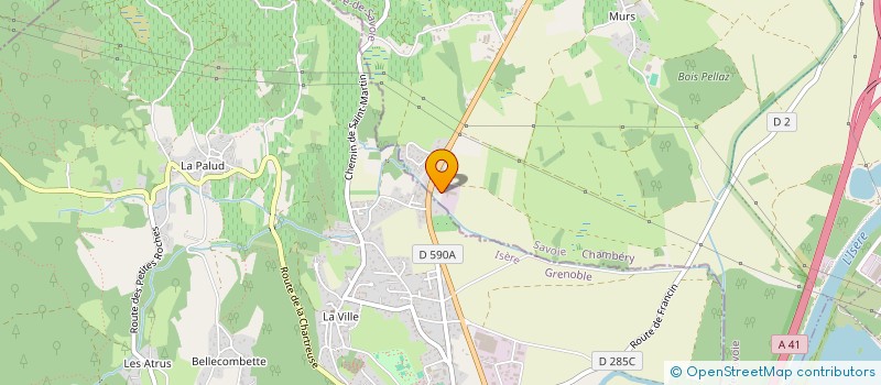 localisation de l'entreprise MONSIEUR GEOFFREY MEINDER  CRUET