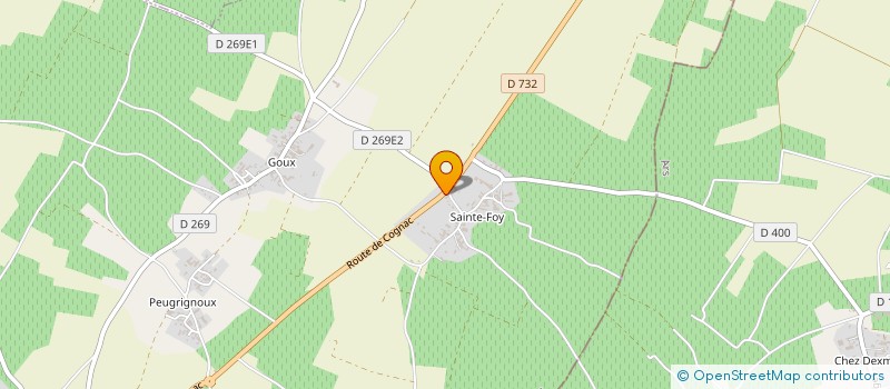 localisation de l'entreprise MONSIEUR GEOFFREY MENUT à PERIGNAC