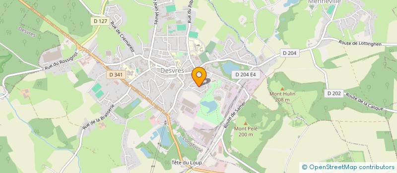 localisation de l'entreprise MONSIEUR GEOFFREY MERLIN  DESVRES