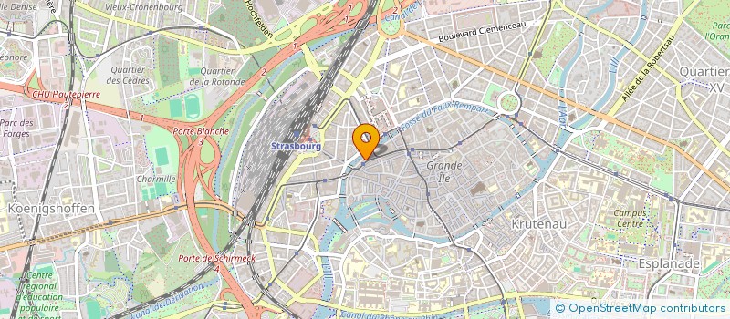 localisation de l'entreprise MONSIEUR GEOFFREY MICHELOT  STRASBOURG