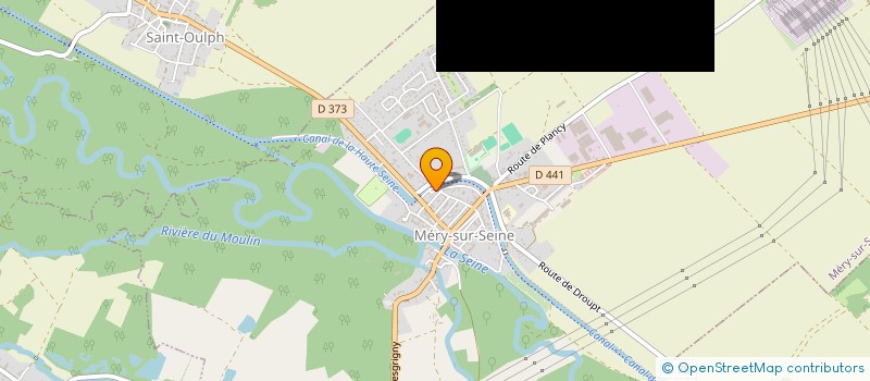 localisation de l'entreprise MONSIEUR GEOFFREY MILLARD  MERY-SUR-SEINE