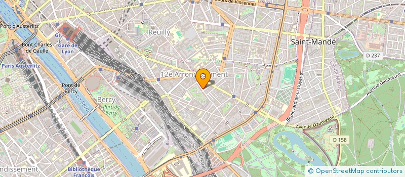 localisation de l'entreprise MONSIEUR GEOFFREY MINGOT  PARIS