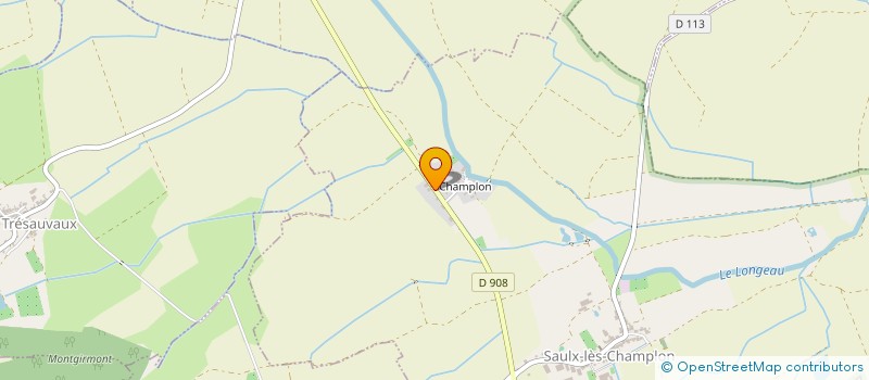 localisation de l'entreprise MONSIEUR GEOFFREY PAQUIN à SAULX-LES-CHAMPLON
