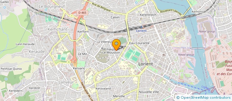 localisation de l'entreprise MONSIEUR GEOFFREY PENARANDA  LORIENT