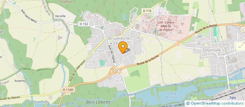 localisation de l'entreprise MONSIEUR GEOFFREY PERROD à BRUYERES-LE-CHATEL