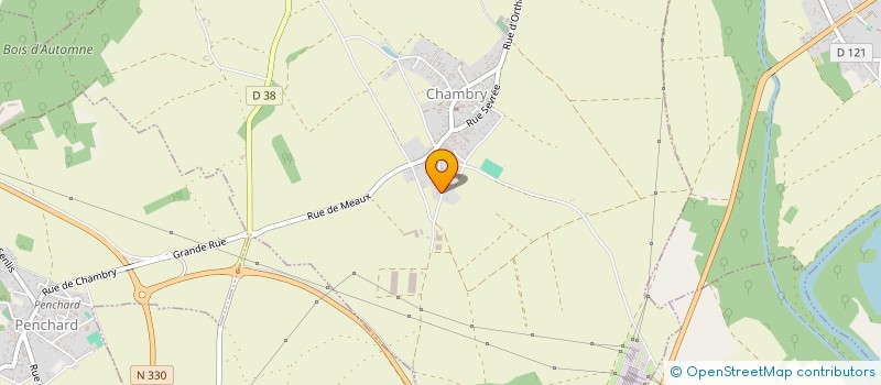 localisation de l'entreprise MONSIEUR GEOFFREY PINSON  CHAMBRY