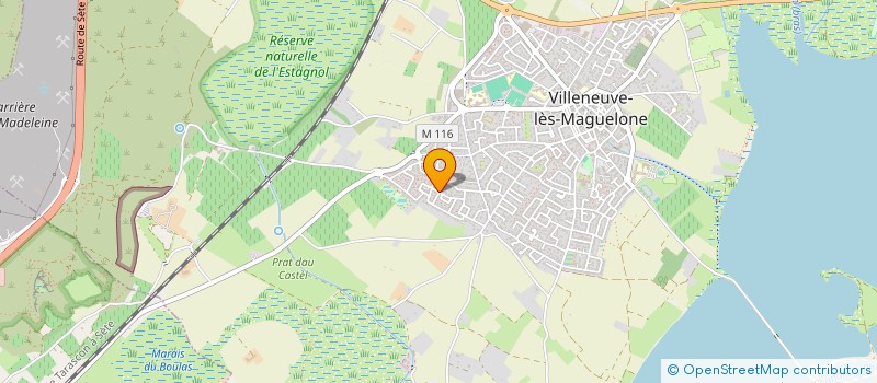 localisation de l'entreprise MONSIEUR GEOFFREY PIOCH  VILLENEUVE-LES-MAGUELONE