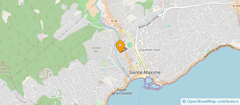 localisation de l'entreprise MONSIEUR GEOFFREY PISSOCHER à SAINTE-MAXIME