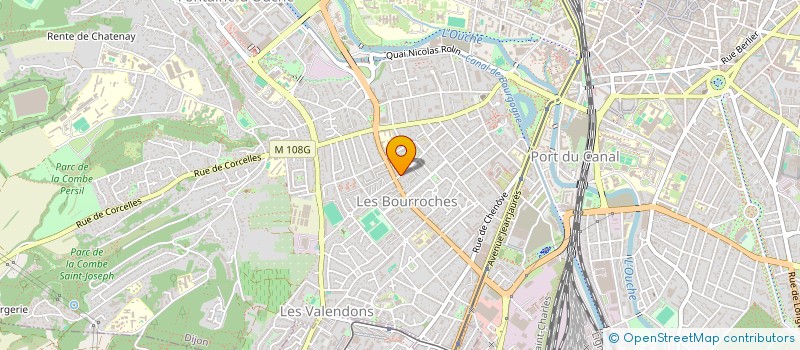 localisation de l'entreprise MONSIEUR GEOFFREY PRETET à DIJON