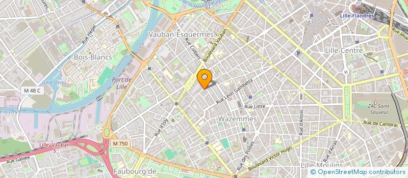 localisation de l'entreprise MONSIEUR GEOFFREY QUIRET à LILLE