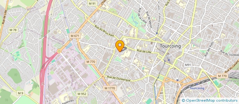 localisation de l'entreprise MONSIEUR GEOFFREY RANSON à TOURCOING