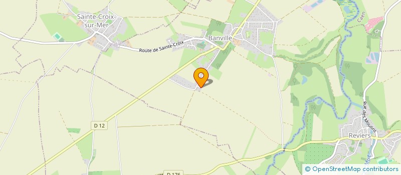 localisation de l'entreprise MONSIEUR GEOFFREY RENOUF  BANVILLE