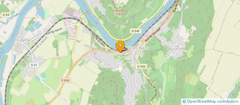 localisation de l'entreprise MONSIEUR GEOFFREY REPPLINGER  HELSTROFF