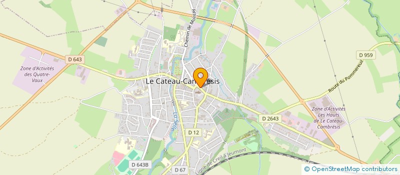 localisation de l'entreprise MONSIEUR GEOFFREY RICHARD  ORS