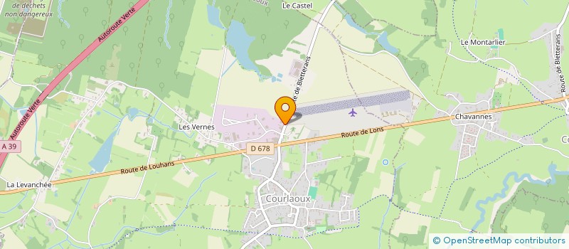 localisation de l'entreprise MONSIEUR GEOFFREY RICHARD  COURLAOUX