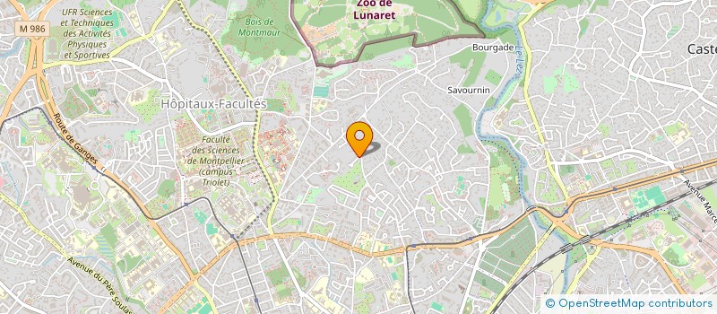 localisation de l'entreprise MONSIEUR GEOFFREY RIGGS à MONTPELLIER