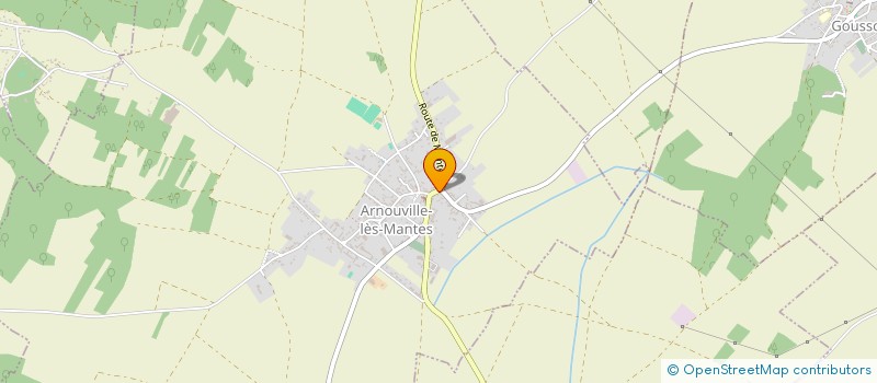 localisation de l'entreprise MONSIEUR GEOFFREY ROBERT  ARNOUVILLE-LES-MANTES