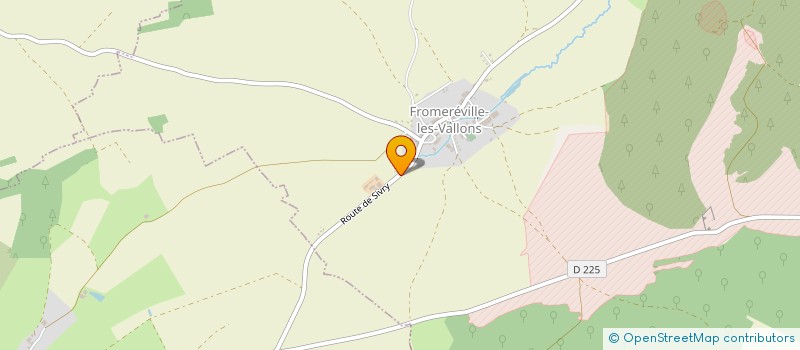 localisation de l'entreprise MONSIEUR GEOFFREY ROGE à FROMEREVILLE-LES-VALLONS