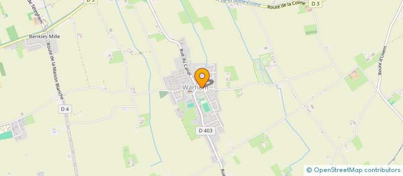 localisation de l'entreprise MONSIEUR GEOFFREY ROUSSEAU  WARHEM