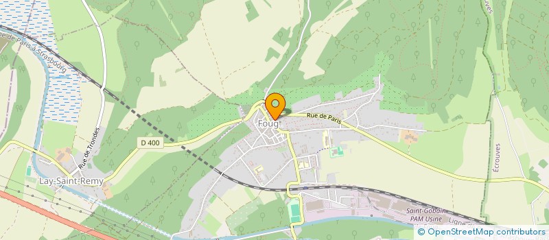 localisation de l'entreprise MONSIEUR GEOFFREY ROUSSEAU  FOUG