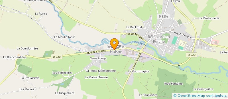 localisation de l'entreprise MONSIEUR GEOFFREY ROUSSEL à REMALARD-EN-PERCHE