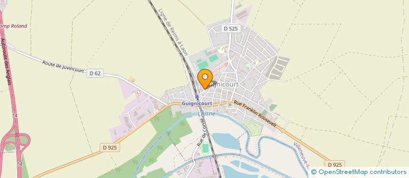 localisation de l'entreprise MONSIEUR GEOFFREY ROUTA  VILLENEUVE-SUR-AISNE