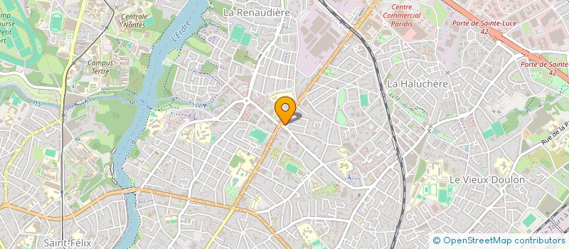 localisation de l'entreprise MONSIEUR GEOFFREY ROYER à NANTES