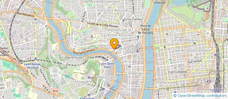 localisation de l'entreprise MONSIEUR GEOFFREY RUFFENACH à LYON