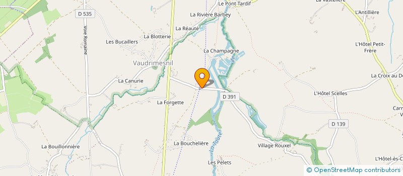 localisation de l'entreprise MONSIEUR GEOFFREY SAINT-LO  SAINT-SAUVEUR-VILLAGES