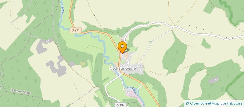 localisation de l'entreprise MONSIEUR GEOFFREY SANCHEZ  NOD-SUR-SEINE