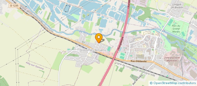 localisation de l'entreprise MONSIEUR GEOFFREY SCIPION  DREUIL-LES-AMIENS