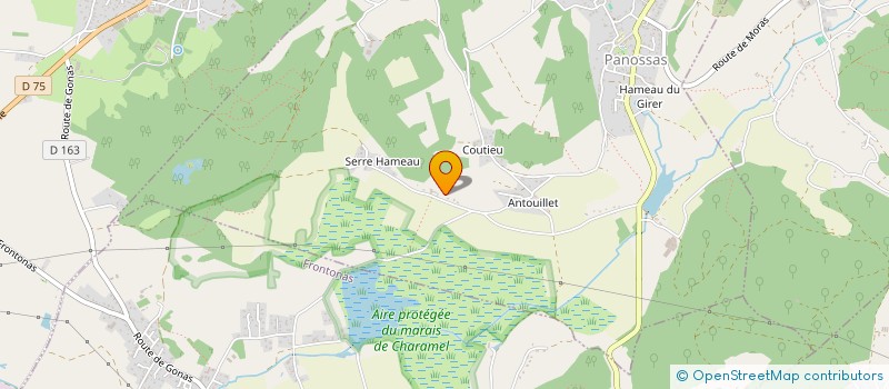 localisation de l'entreprise MONSIEUR GEOFFREY SIBUT  PANOSSAS